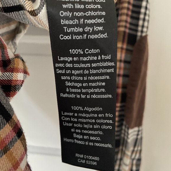 Kavu L/S Flannel Shirt - Sz. S - Picture 5 of 5